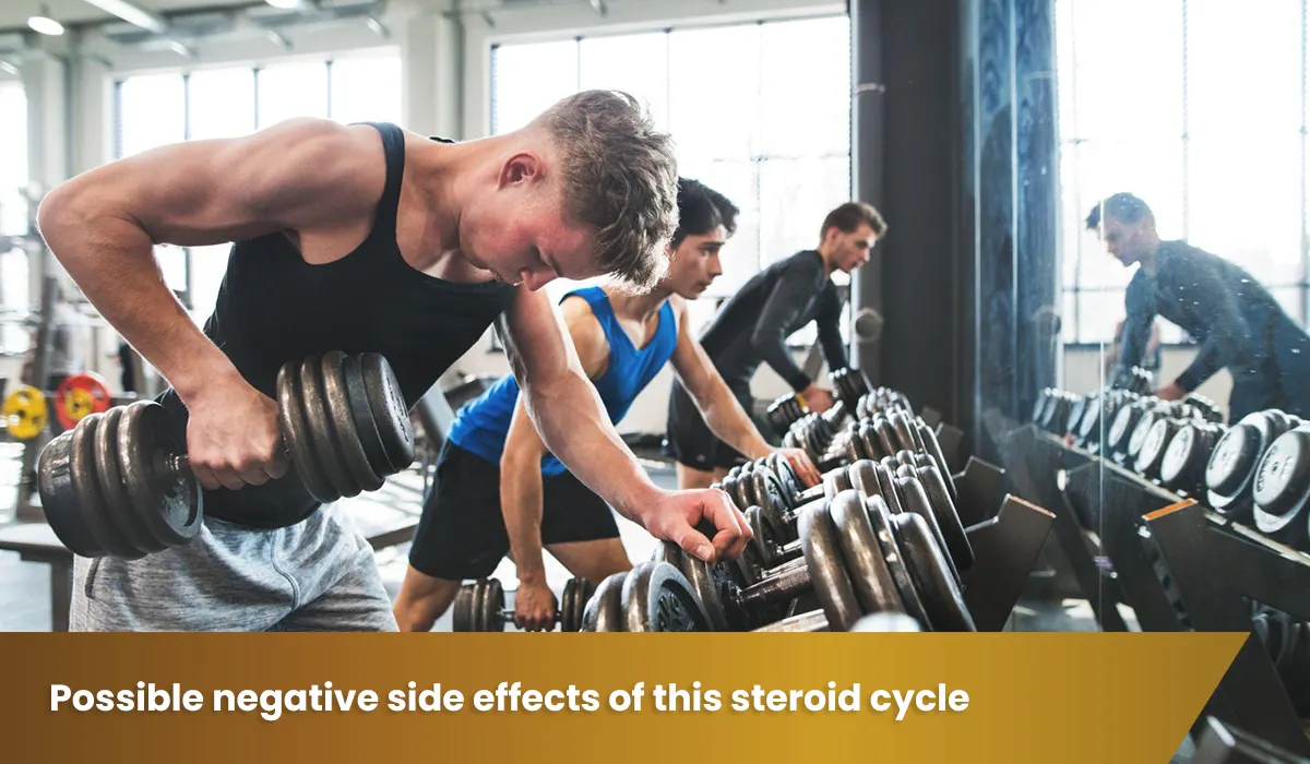 Possible negative side effects of this steroid cycle